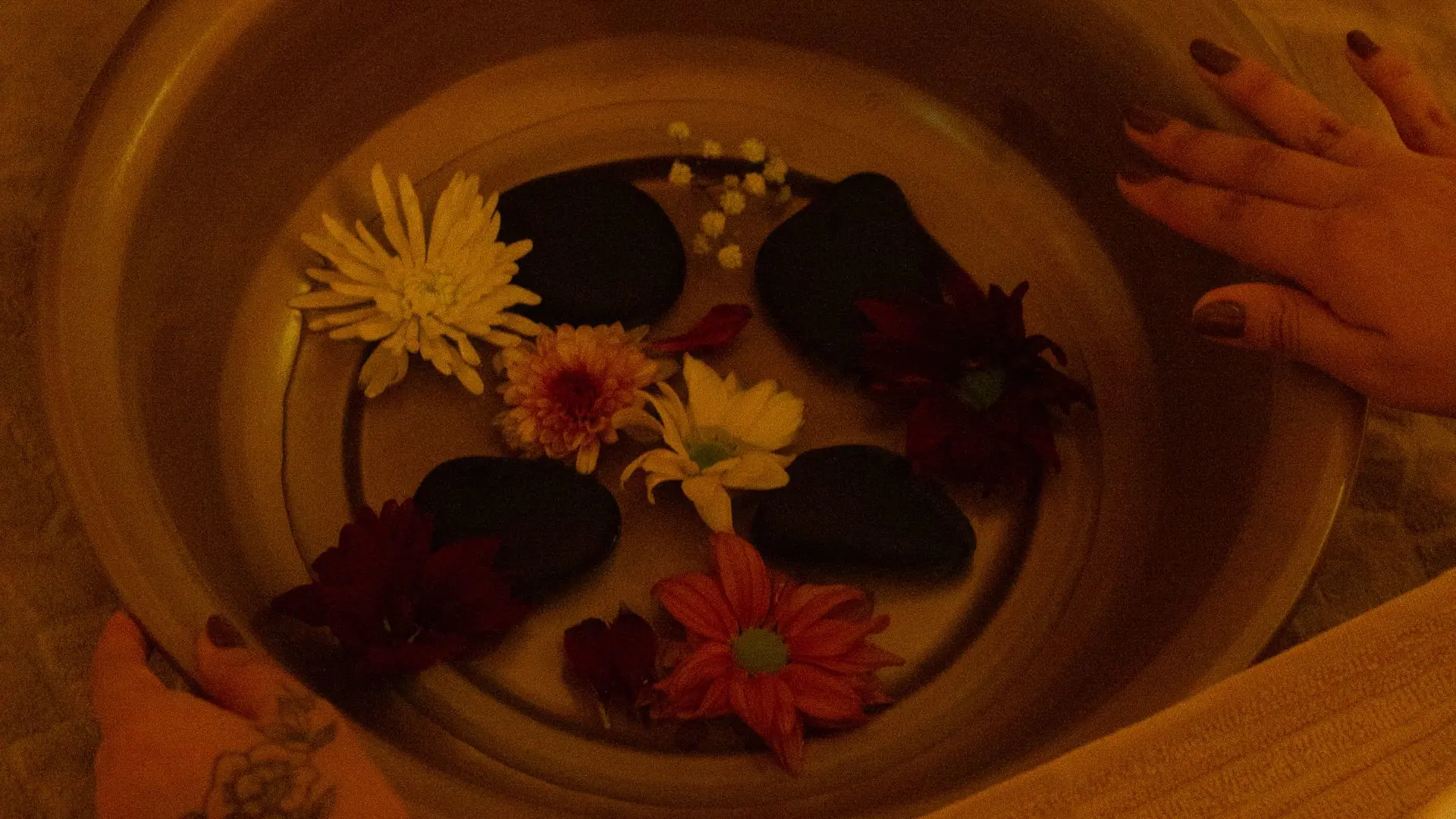 Spa relaxante com ambiente zen